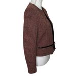 Sandro Paris Violaine Tweed Jacket Women’s Size Medium Career Full Zip Sparkle Photo 3