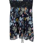 Foxiedox Juniper Floral High Neck Mini Dress size XS Lace Inset Photo 5