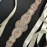 Rose Gold Bridal Belt Photo 4
