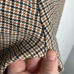 ZARA  plaid houndstooth pattern skinny‎ pants size medium Photo 5