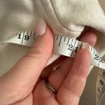 Ganni  |  Cream Hoodie with Heart Match Embroidery Sweatshirt | Small Photo 7