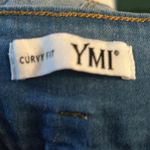 Ymi  Curvy Fit Blue Denim Short Plus Size 19/34 Costal Cowgirl Festival Y2K Retro Photo 7