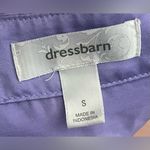 Dress Barn - Purple Cap Sleeve Scoop Neck Blouse Size S Photo 6