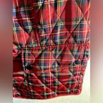 Plaid vest, holiday tartan, vintage Appleseeds
Red, green plaid with pockets Photo 3