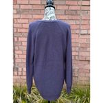 Athleta NWT  Women's Blue/Purple Tunic Length Sweater Large Photo 2