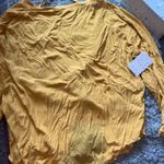 Free People NWT shimmy shake untamed gold top size small Photo 10