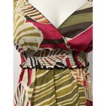 Iz Byer Vintage Y2K Babydoll Top S Floral Tropical Romantic Resort Beach Vacation Sea Photo 4