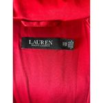 Polo Ralph Lauren Womens Jacket Red XXS Satin Down Puffer Lipstick Winter Photo 4