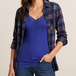 New Mossimo supply co Purple lace tank full length top large Photo 0