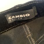 Cambio Black Velvet Jeans Pants Women’s Size 36 ~ Size 6 Photo 2