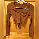 Altar'd State crop tops “Find Your Bow Cropped Open Back Tank," size S Photo 0