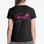 Juicy Couture Crown Tee in Licorice (M) Photo 1