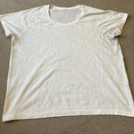 Lululemon White  swiftly tech short sleeve  Photo 0