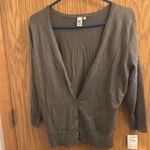 14th & Union  gray womens  cardigan sweater size large Photo 1