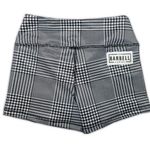 The Barbell Cartel Women’s Black & White Houndstooth Comp Short 2.5” Photo 7