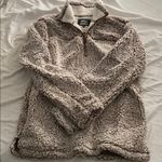 True Grit Grizzly Sherpa M medium 1/4 zip fleece pullover sweatshirt jacket athleisure Photo 1