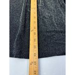 Onyx Nite Sparkly Open Front Cardigan Built-In Tank Metallic Black Party Top L Photo 3