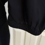 EXPRESS  Black Lace Neckline Blouse – Size Medium Photo 3