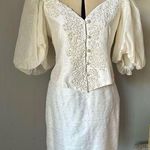 Vintage 1980s silky skirt set Photo 0