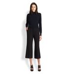 Theory  Halientra wide leg crop trousers culottes Size 8 Photo 7