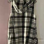 Jolt Hooded Plaid Vest - Women's Coats/Jackets in grey Ivory | Button Sz M Photo 3