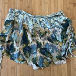 Free People Blue and Green Shorts Relaxed Fit Photo 2