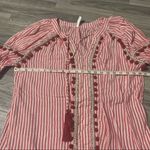 ZARA  trf Collection Red White Boho Dress; Small Women’s Photo 5
