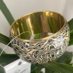 Fantasia La Moda Cream Gold and Black Decorative Bangle fashion jewelry New Photo 4