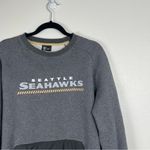 Nike  Seattle Seahawks Crew Neck‎ Pullover Gray Sz XL Photo 2