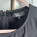 Lulus Lulu’s Tie-Front Long Sleeve Black Dress – Size Large Photo 2