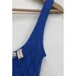 Guess Royal Blue Stretch Knit Sleeveless Pencil Dress - Size S Photo 6