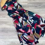Anthropologie  11 tylho abstract geo print wrap shirt‎ dress Photo 5