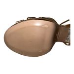 Schutz NWOB Keefa Platform Block Heel Platina Leather Strappy Gold Metallic - 9B Photo 7