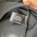 Boston Proper Black Square Neck Sheath Dress Sz Small Stretch Minimalist Career Photo 5