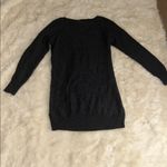 DKNY  Gray Cable Knit Sweater Dress Photo 2