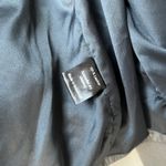 Skingraft Leather Jacket Gray Belted Long Sleeve Leather Wrap Jacket Size M Size M Photo 7