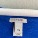 J.Crew  Cobalt 3/4 Sleeve Scoop Neck Tee Photo 2