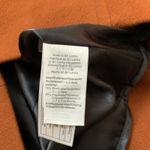 J.Crew  Lady Day Coat Redwood Size 2 Italian Wool Thinsulate Lined Rust Brown Photo 6