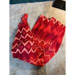 Freedom Trail Women's L Red Chevron Sleeveless Racerback Dress Size L Photo 11