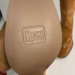 Dingo  Brown Suede Embroidered Heeled Boots Photo 6