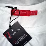 n:philanthropy NWT Lakes Cap Sleeve Distressed Trim White Bodysuit SMALL Photo 3