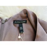 Eileen Fisher  Layered Bateau Neck Silk Jumpsuit | Luna / Gray | L | NWT Photo 5