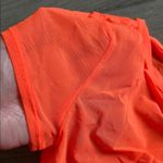 Cupshe  Orange Ruched Tie Front Crop Top Photo 3