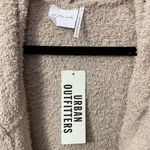 Urban Outfitters Sweater Cardigan Hoodie with Pockets Beige/ Tan Sz L NWT Photo 7
