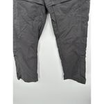 The North Face Women Pants Gray Zip Off Nylon Size 2 Outdoors Hiking Travel Photo 2