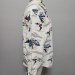 Eddie Bauer Vintage  Victorian ski motif corduroy button down size small Photo 2