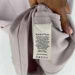 Babaton Aritzia  Ruslan Off The Shoulder Sheath Dress Gray‎ Stretch Ponte Knit 6 Photo 11