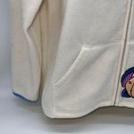 Disney Eeyore Fleece Zip Front Jacket w/Kangaroo Pockets & Eeyore Patch-Size 7-9 Photo 3