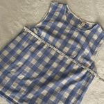 J.Crew Factory Cotton Linen Blend Sleeveless Shirt Size 10 Photo 6