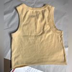 Playboy Pacsun  croped yellow tee size small Photo 2